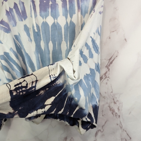 Young Fabulous & Broke Sweatshirt Hoodie Tie Dye Snap Crop Raissa 1441 - Picture 10 of 12